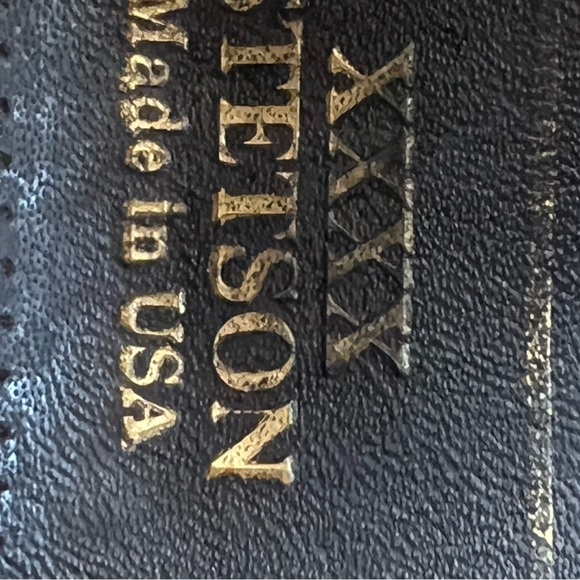 Stetson Black Wide Brim Hat XXXX Beavor Vintage 7 1/2 - Picture 9 of 16